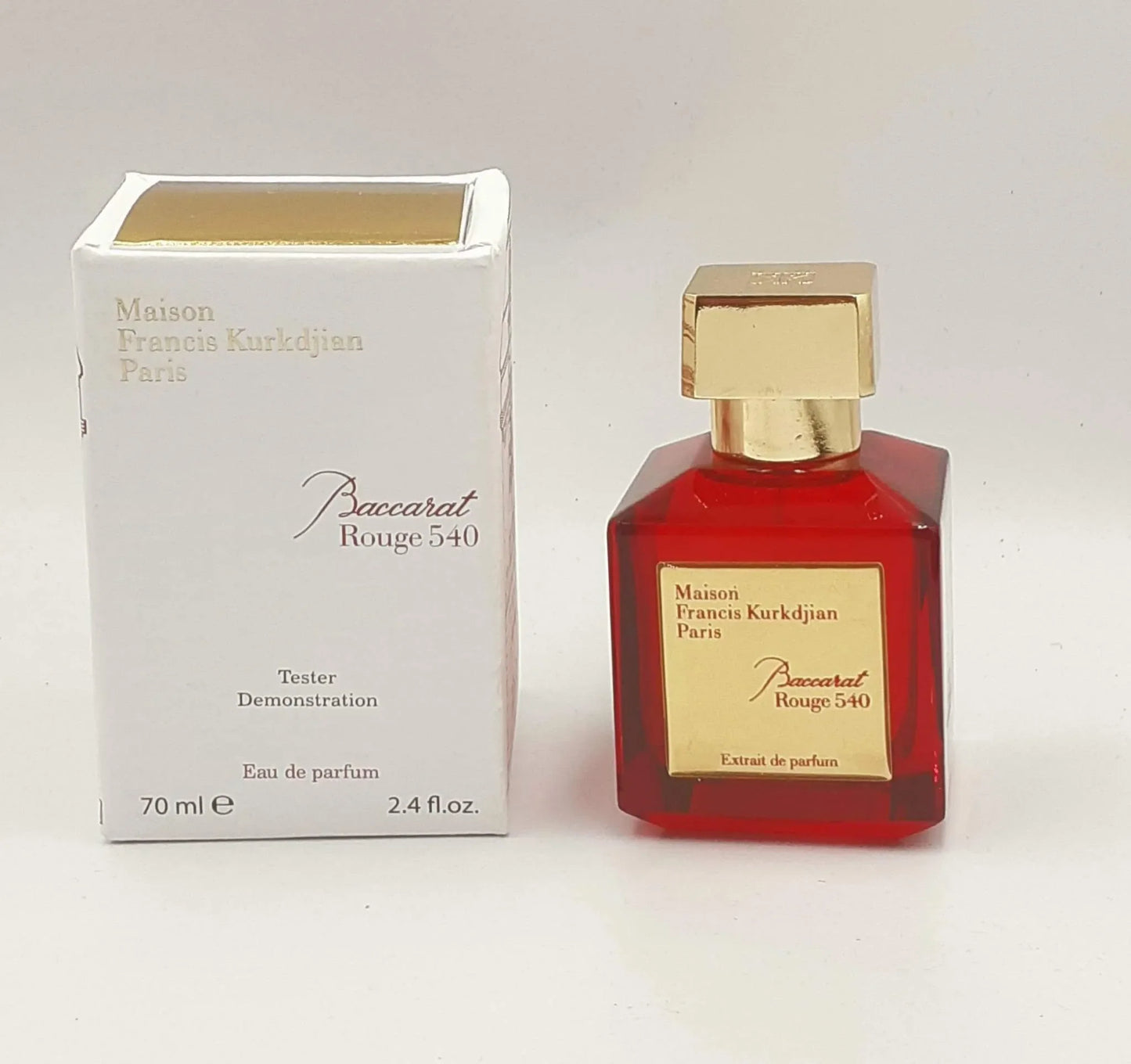 Maison Francis Kurkdjian Baccarat Rouge 540 (rosso) Extrait de Parfum 70ml (Tester) in Taglia 70ml